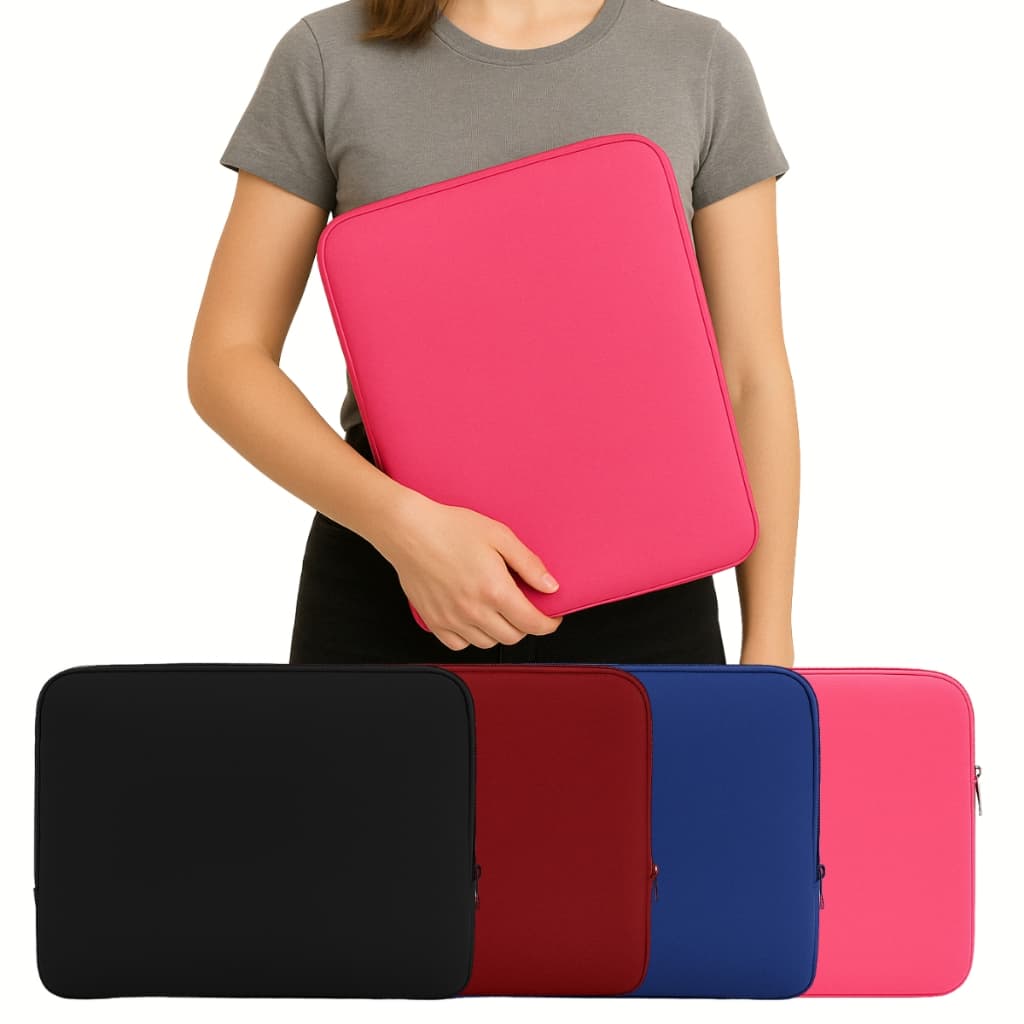 Capa Case Maleta Pasta Notebook Neoprene 15.6/14/13.3/12/11 Resistente a Água