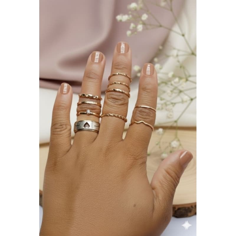 ANÉL FEMININO\DELICADO\BARATO\ELEGANTE