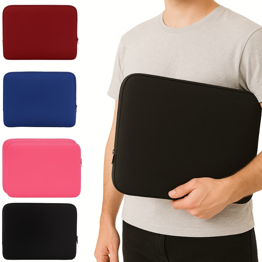 Capa Para Notebook Case Neoprene de 7 / 10 / 13 / 14 / 15 / 17 Polegadas Notebook