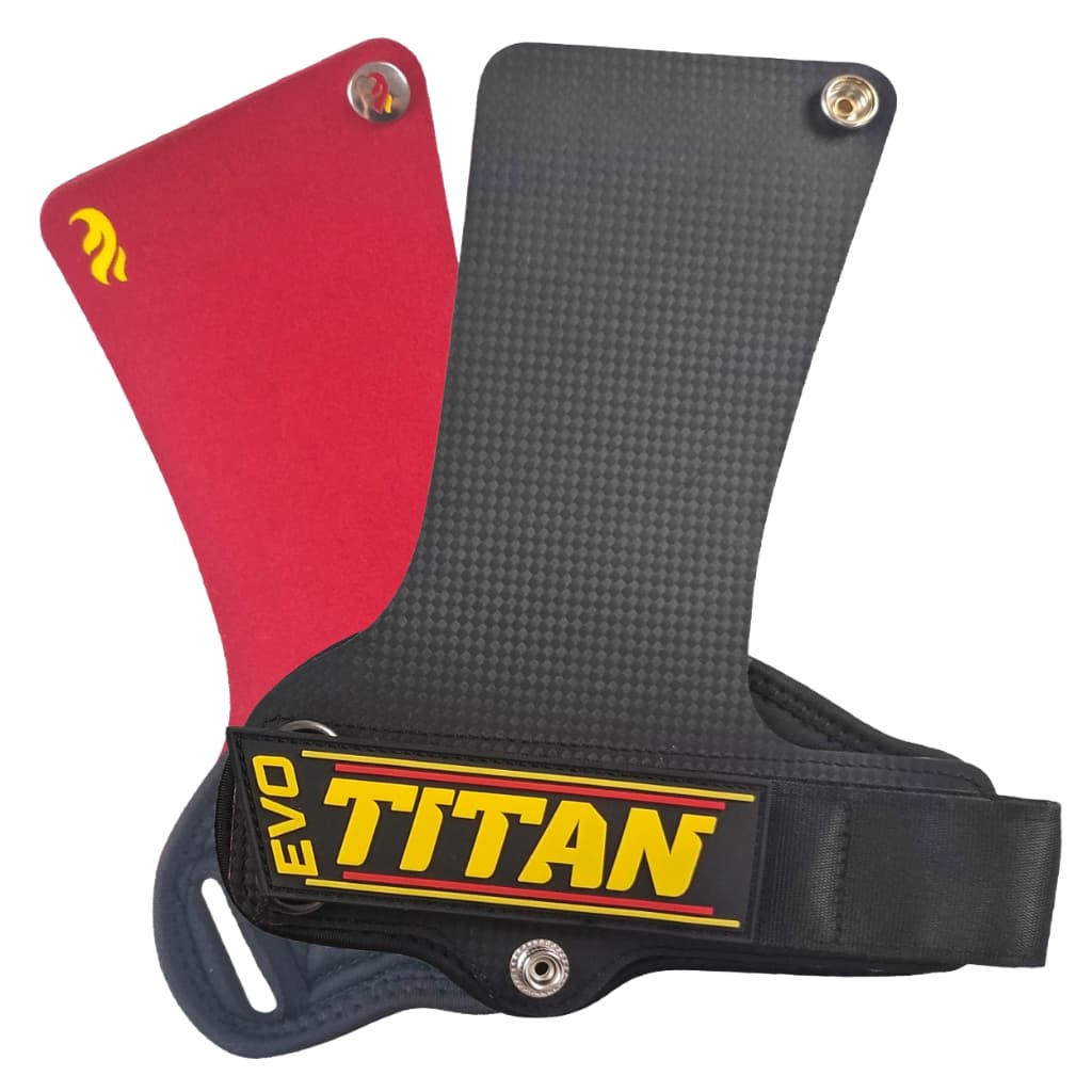 Hand Grip Luva Crossfit Titan EVO Black Protetores De Palmas Ajustáveis -  Original Fuel Sports
