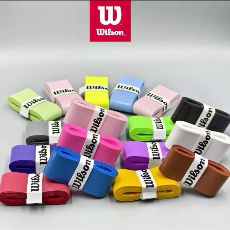 Overgrip Wilson Para raquete Beach Tennis Padel Pickleball tennis Cor Colorido Liso envio imediato