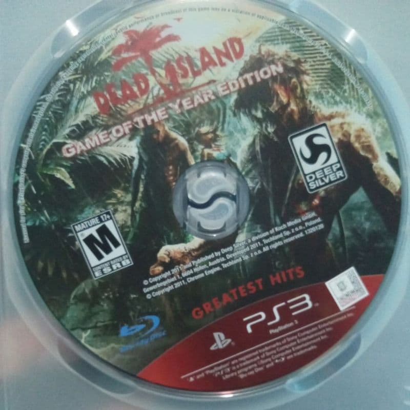 Dead Island original mídia física ps3