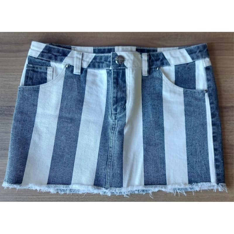 Mini Saia Jeans Usada