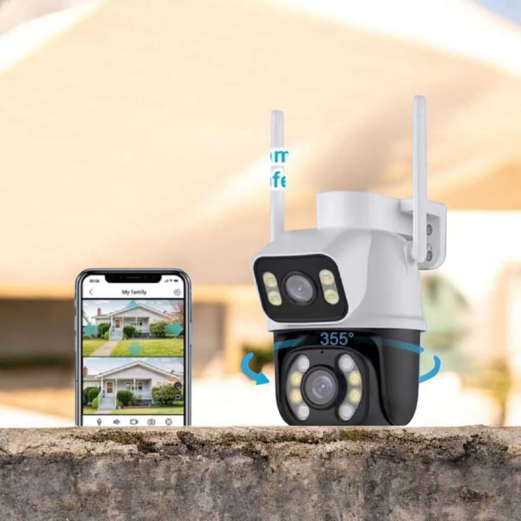 Cãmera Segurança Doupla  Wifi Prova D ' água