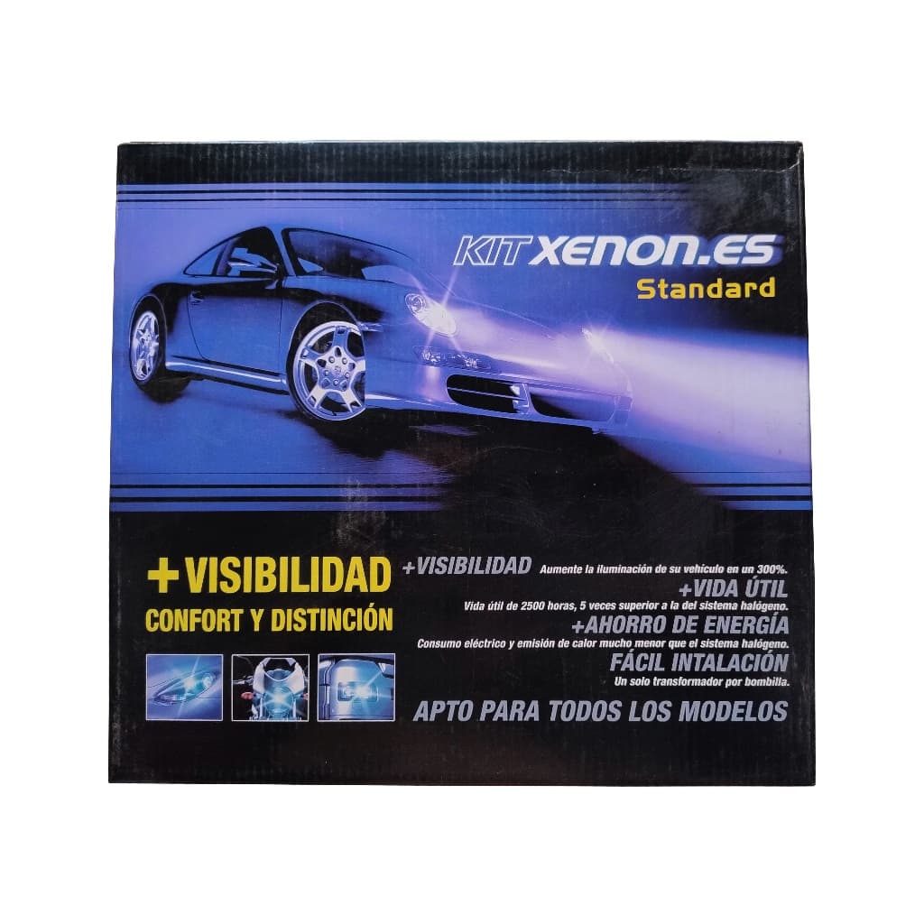 Kit Xenon Lâmpada 9006 8000k 12V C/ Reator Hid Completo C/ Kit Instalação
