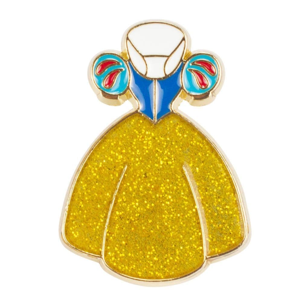 Broche Pin Roupa Branca De Neve 4cm - Disney