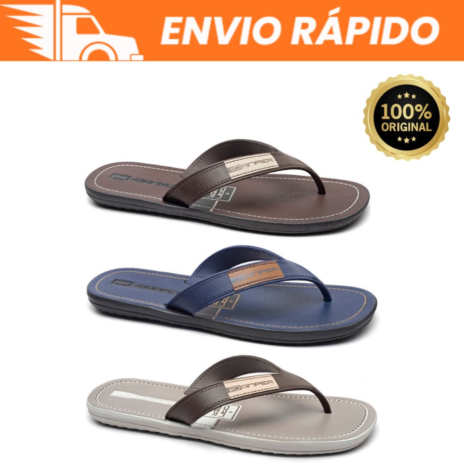 CHINELO MASCULINO ADULTO CONFORTAVEL, RESISTENTE E DURÁVEL MÔNACO