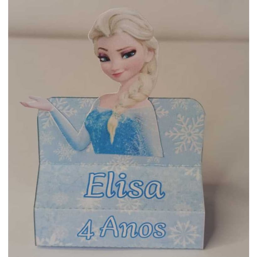 Porta Bis Duplo com Aplique Personalizado Frozen - Porta bis duplo - Festa infantil