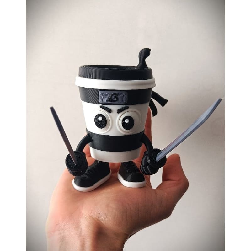 Roblox Capuccino Assassino brinquedo articulado Brainrot