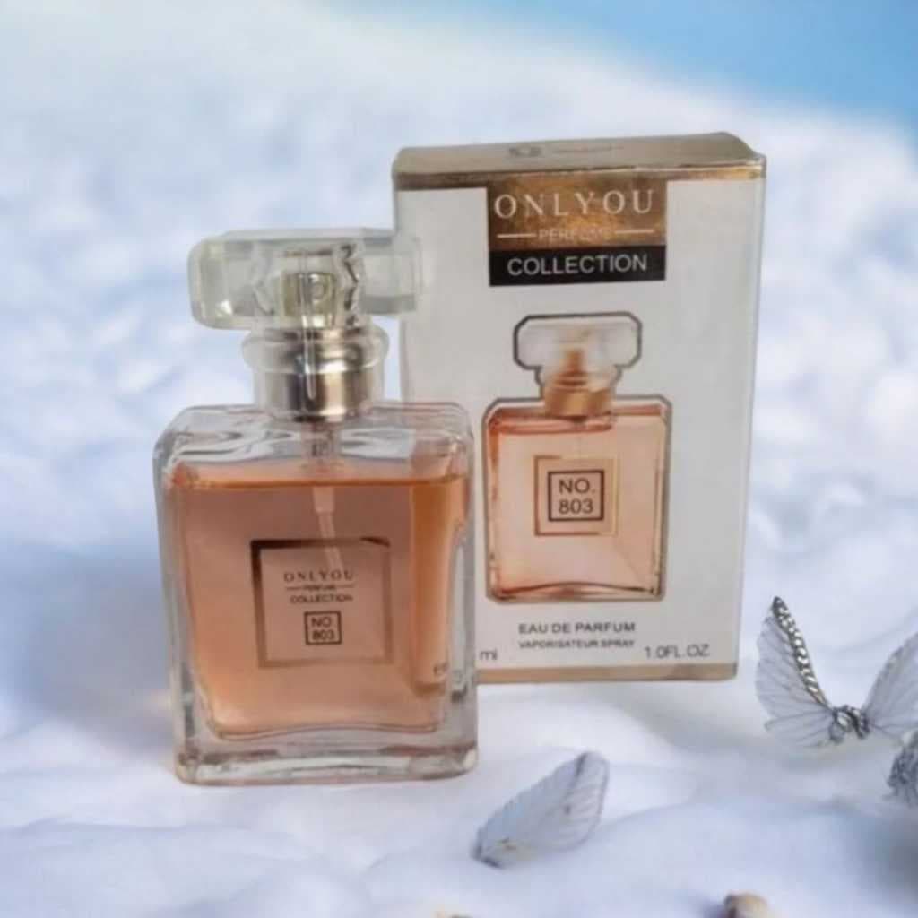 Perfume COLEÇÃO NO.803 Eau de Parfum para Ocasiões Especiais ou Diárias Aroma Único e Elegante