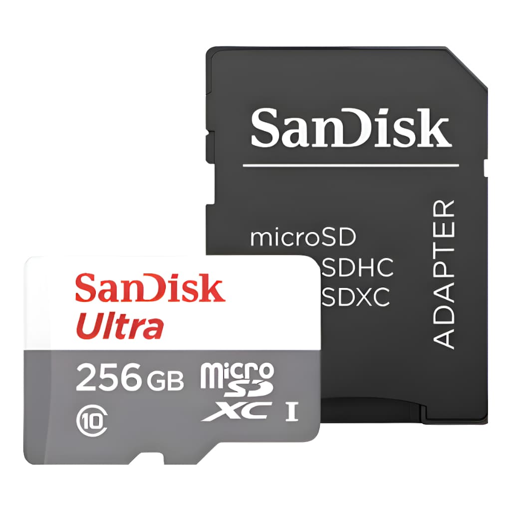 Cartao Sandisk Micro Sdxc Ultra 150mb/s 256gb