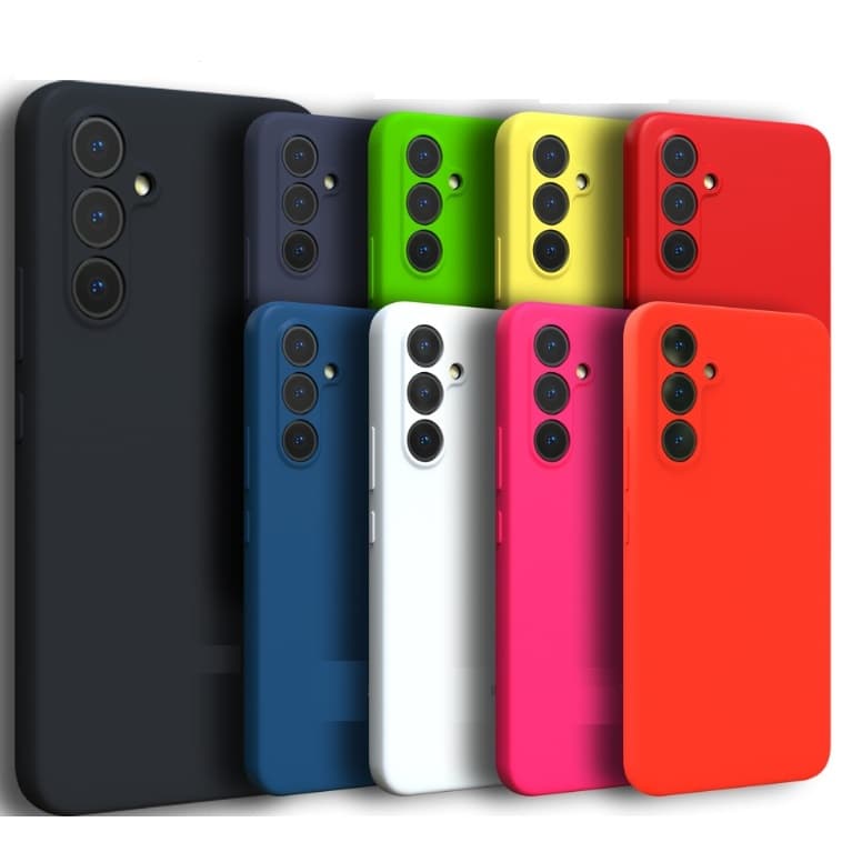 Capa Capinha Case Silicone Aveludada Emborrachada Colorida Samsung Galaxy A17