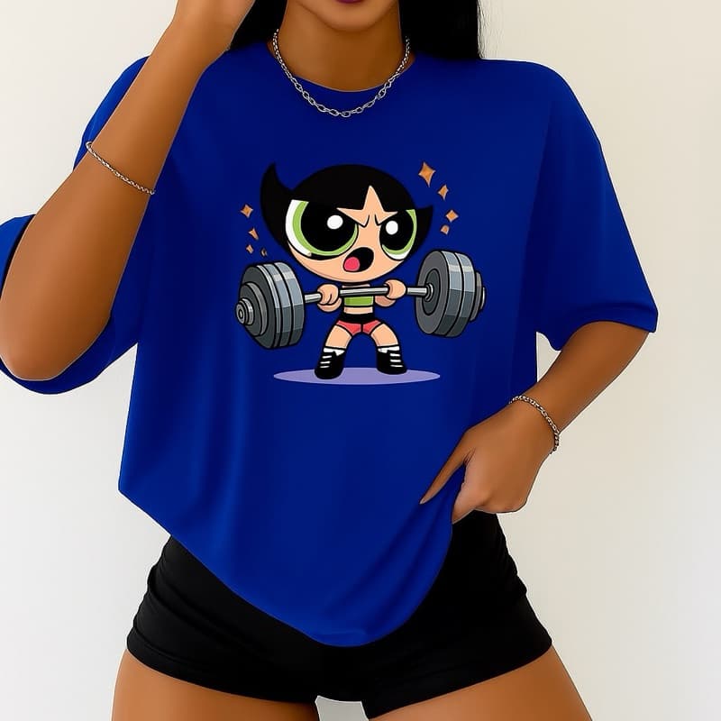 Camiseta Feminina Streetwear Meninas SuperPoderosas Docinho