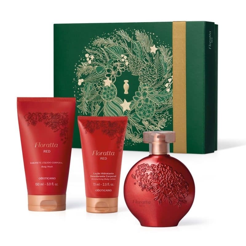 Floratta Red Desodorante Colônia 75ml,Body Spray 200ml,Body Spray 100ml - Boticário
