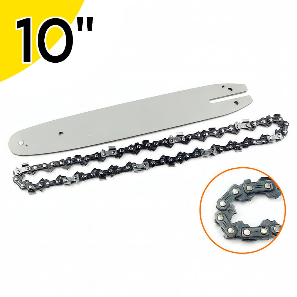 Sabre 10 Polegadas Rolante Para Motosserra + Corrente 26 Dentes 1/4