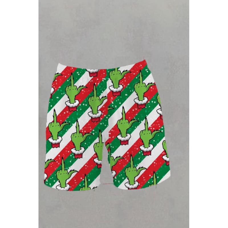 samba canção pijama personalizados roupa masculina grinch Natal