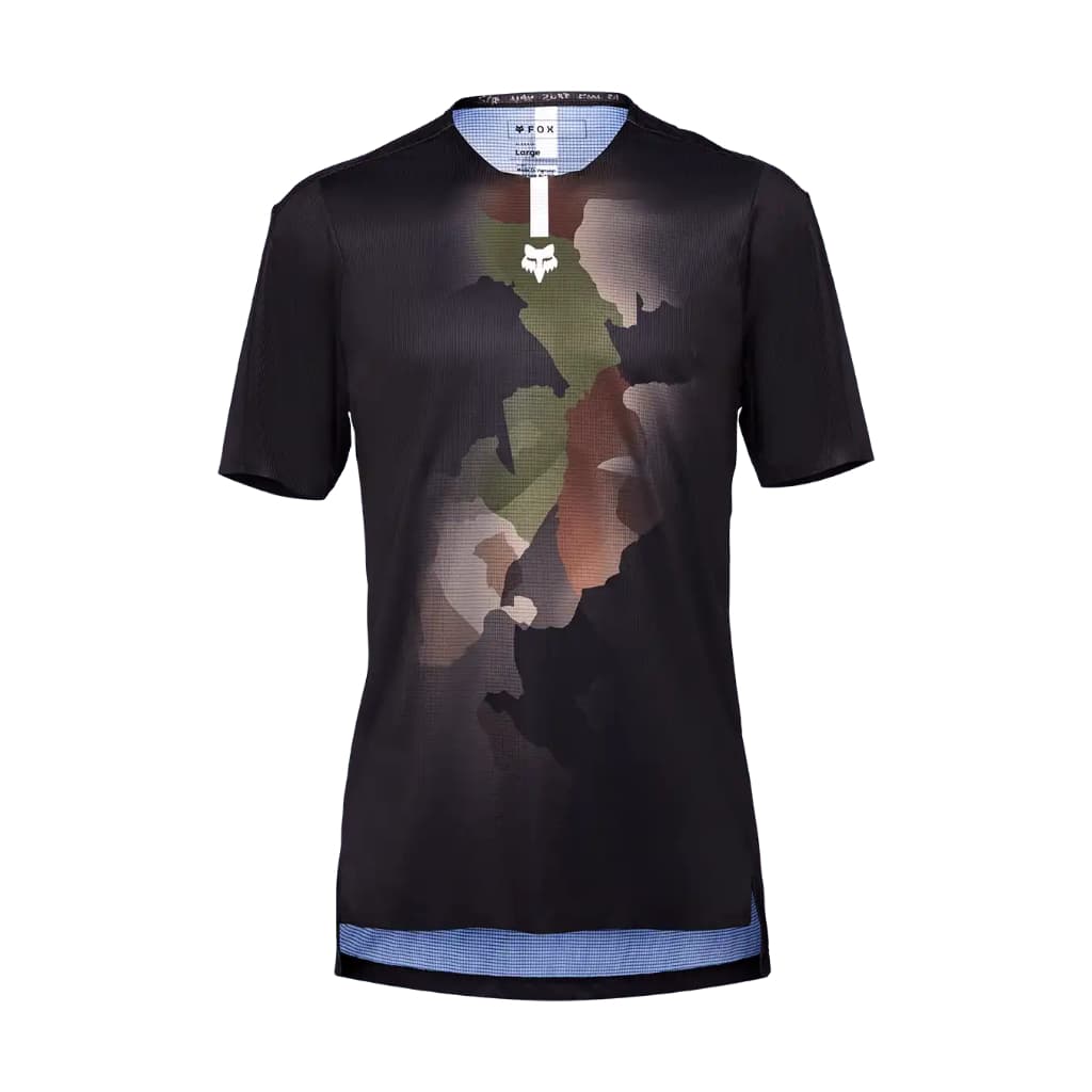 Camisa Fox Bike Flexair Pro SS GM Verde Camo