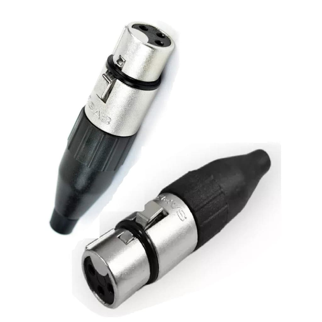 Plug XLR Femea De Linha SA2X Santo Angelo