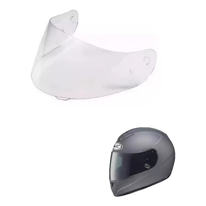 Viseira Capacete Hjc Hj 09 Clst Cristal Paralela Polivisor