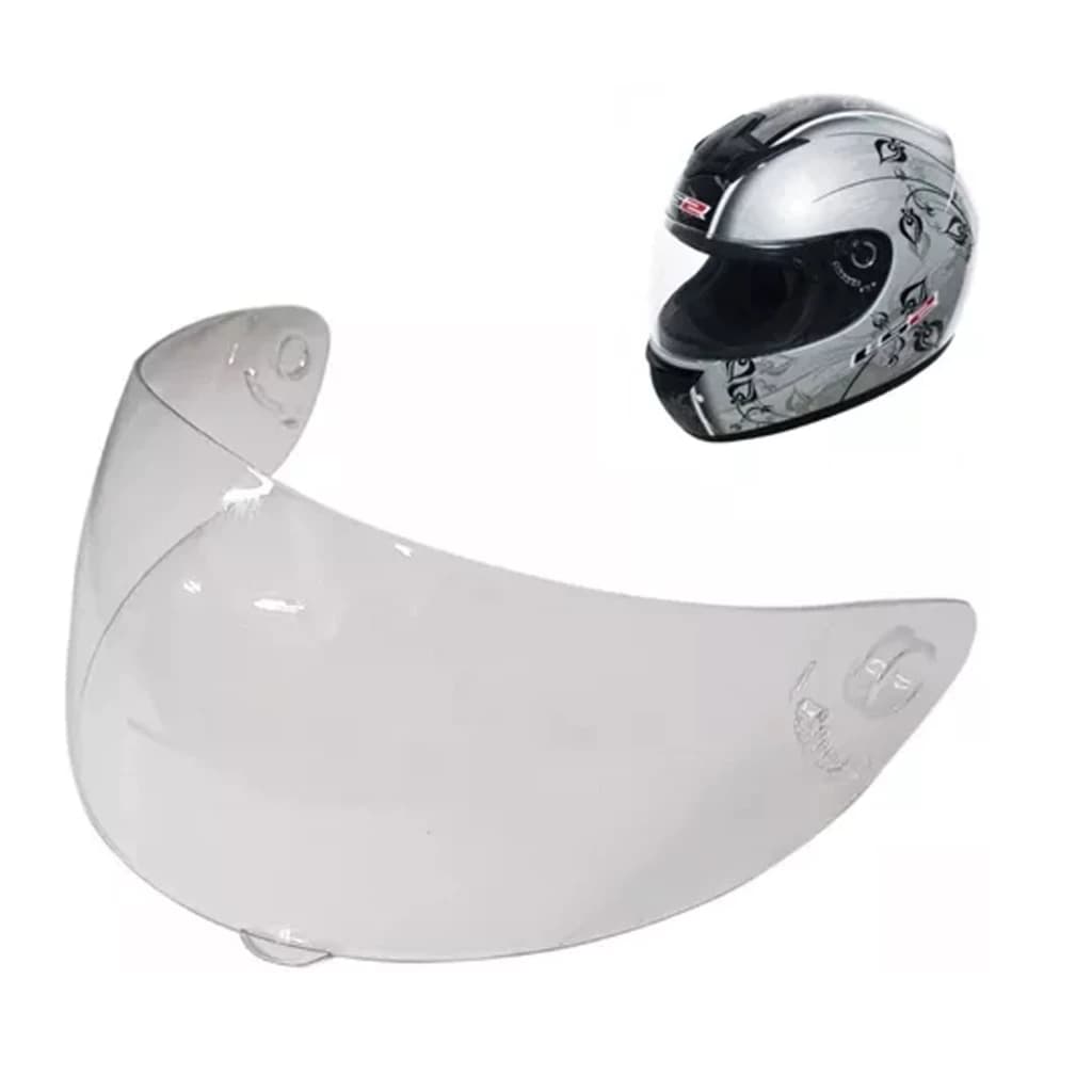 Viseira Capacete Ls2 Ff350 Cristal Polivisor