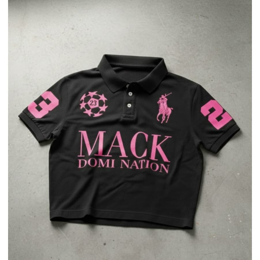 Camisa Polo Feminina Ink Pink 100% Algodão