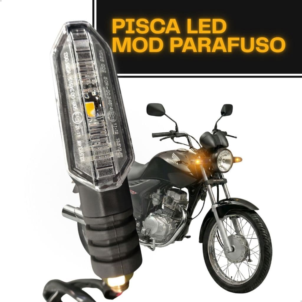 Pisca Led Seta Parafuso Cbx 250 Twister Nxr Fan Titan 125 150 Xre 300 Ybr 125