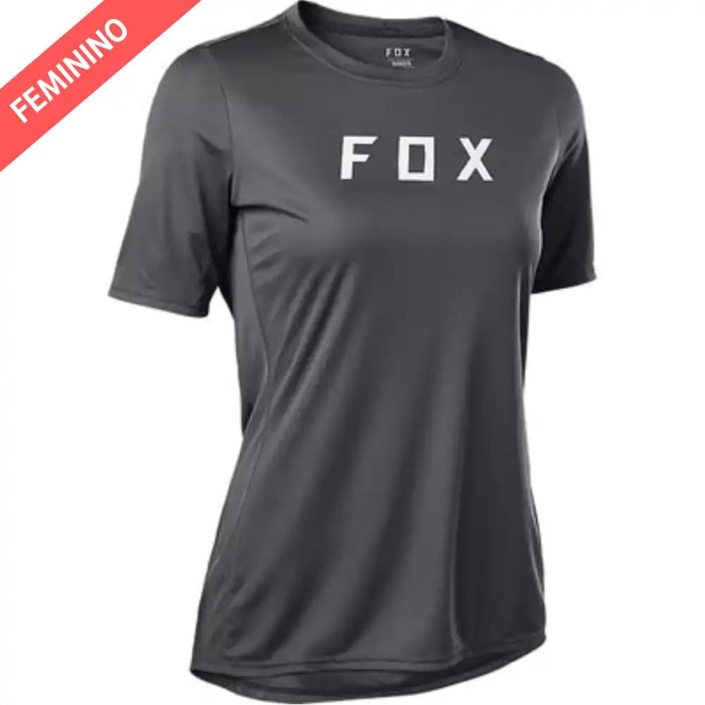 Camisa Fox Feminina Ranger Moth Manga Curta Cores
