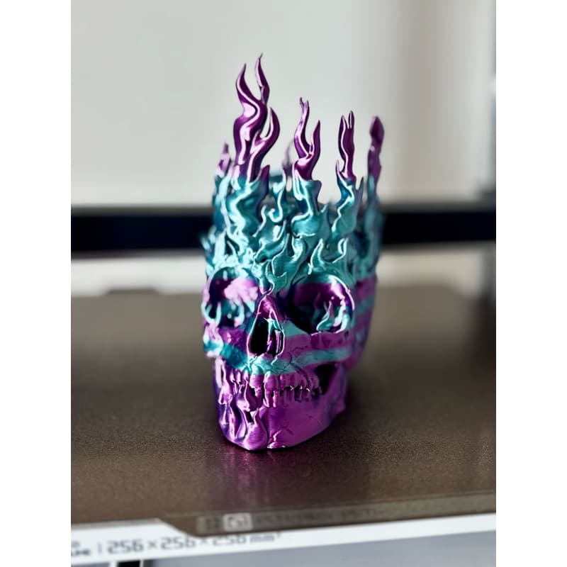 Caveira produzida em 3D