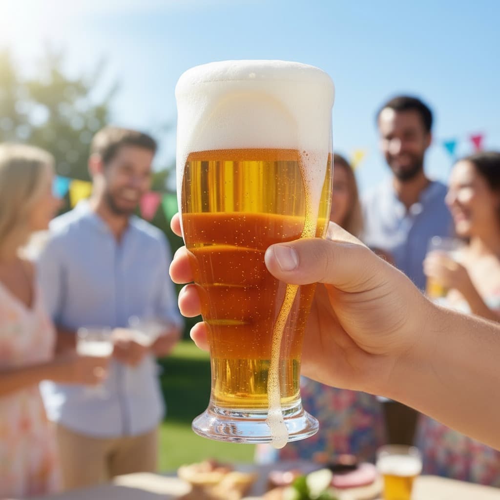 Tulipa de Acrilico 300ml para Chopp Cerveja  sem personalização LISO Silk Transfer