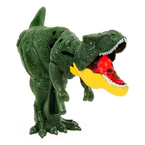 Dinossauro T-Rex Mania com Som e Luz – Polibrinq – Brinquedo Interativo Jurássico