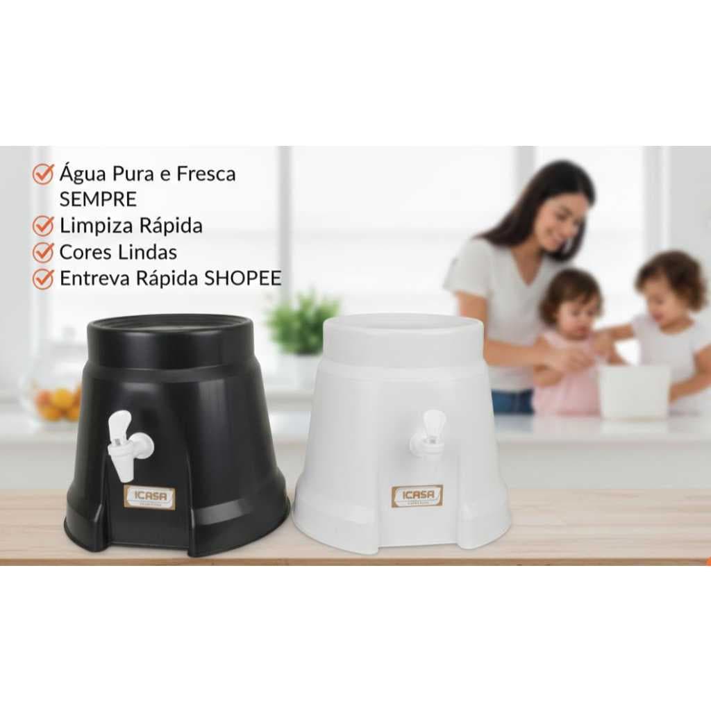 SUPORTE PARA ÁGUA MINERAL PLASTICO BASE PARA GALÃO GARRAFÃO  ICASA