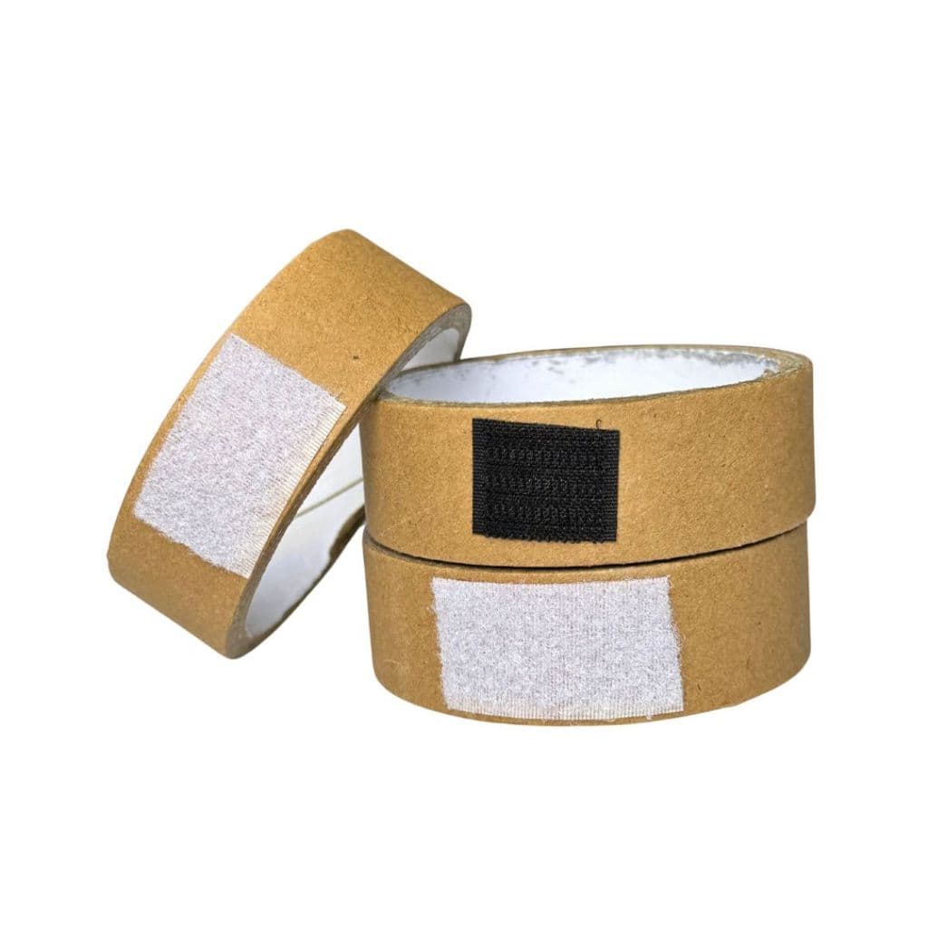 Kit 2-10 Rolo Para Armazenar Adesivo Com Velcro – Organização Ágil, Prática e Reutilizável ALTO