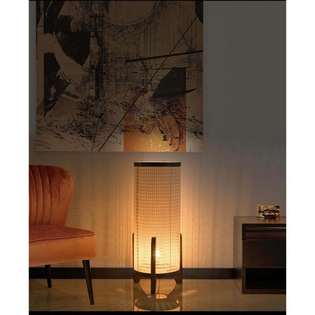 Luminária de Chão 68cm Design Moderno Luz Aconchegante quente  para Sala Quarto Decoração