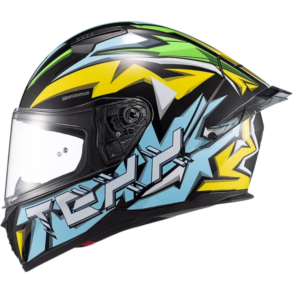 Capacete Fechado Texx Raptor Genesis + Viseira Fumê Extra