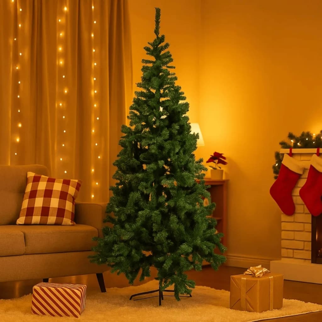 Árvore De Natal Pinheiro 1,80m 720 Galhos Decoração Natalina Pinheiro Artificial Decoração Casa