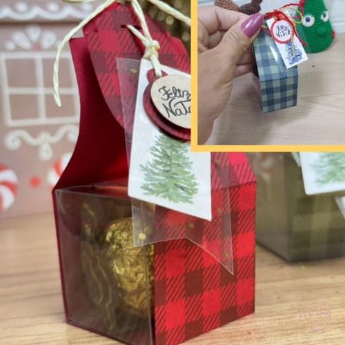 Envio Imediato Lembrancinha/ Mimo para cliente /Feliz Natal /Caixa personalizada