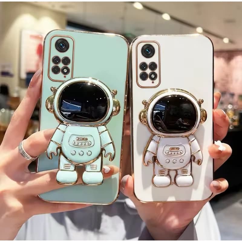 Capa Capinha de celular compatível com Redmi Note 11 e Note 11S 4G Astronauta
