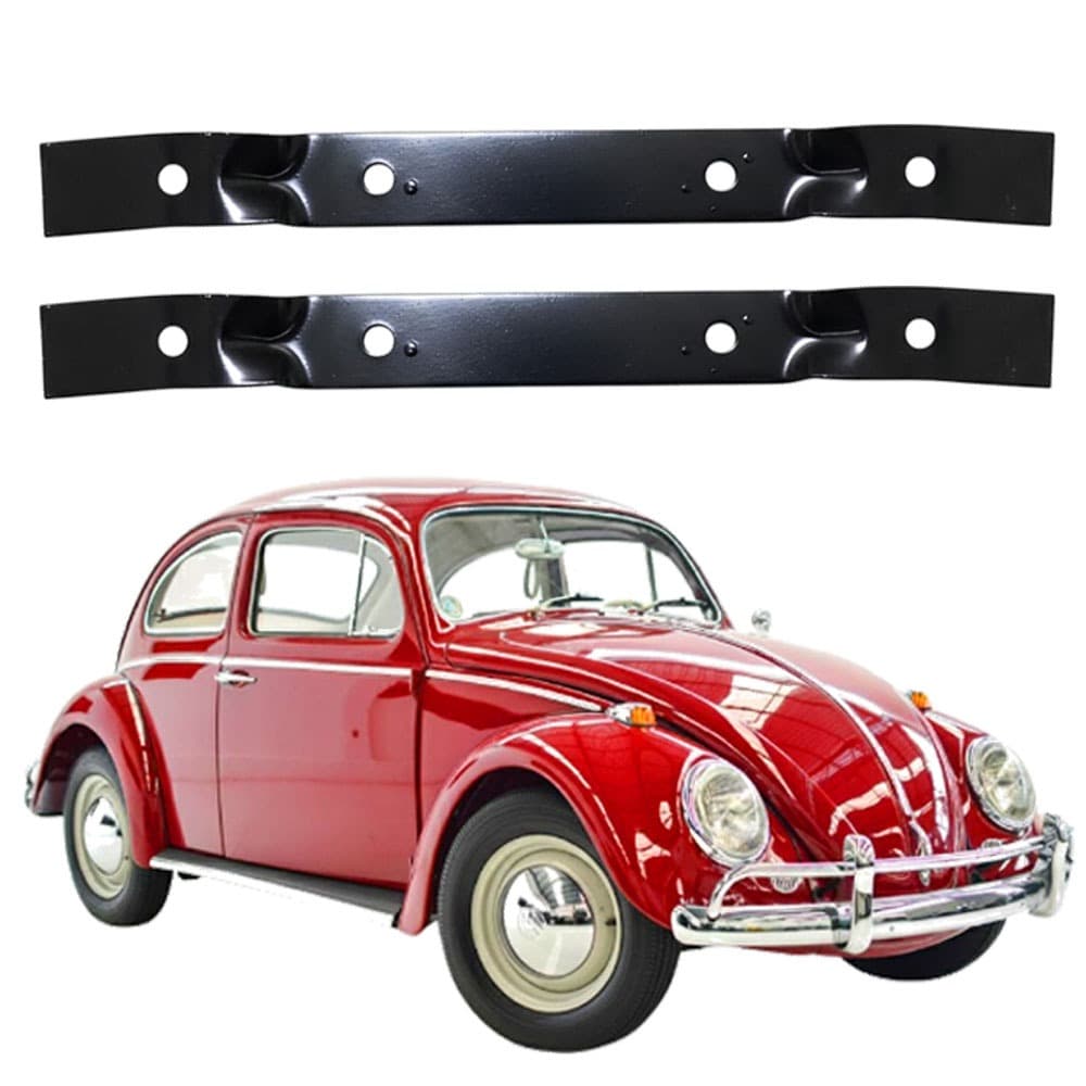 Par Suporte Puxador Lateral Porta Forração Fusca 59 75 82 96