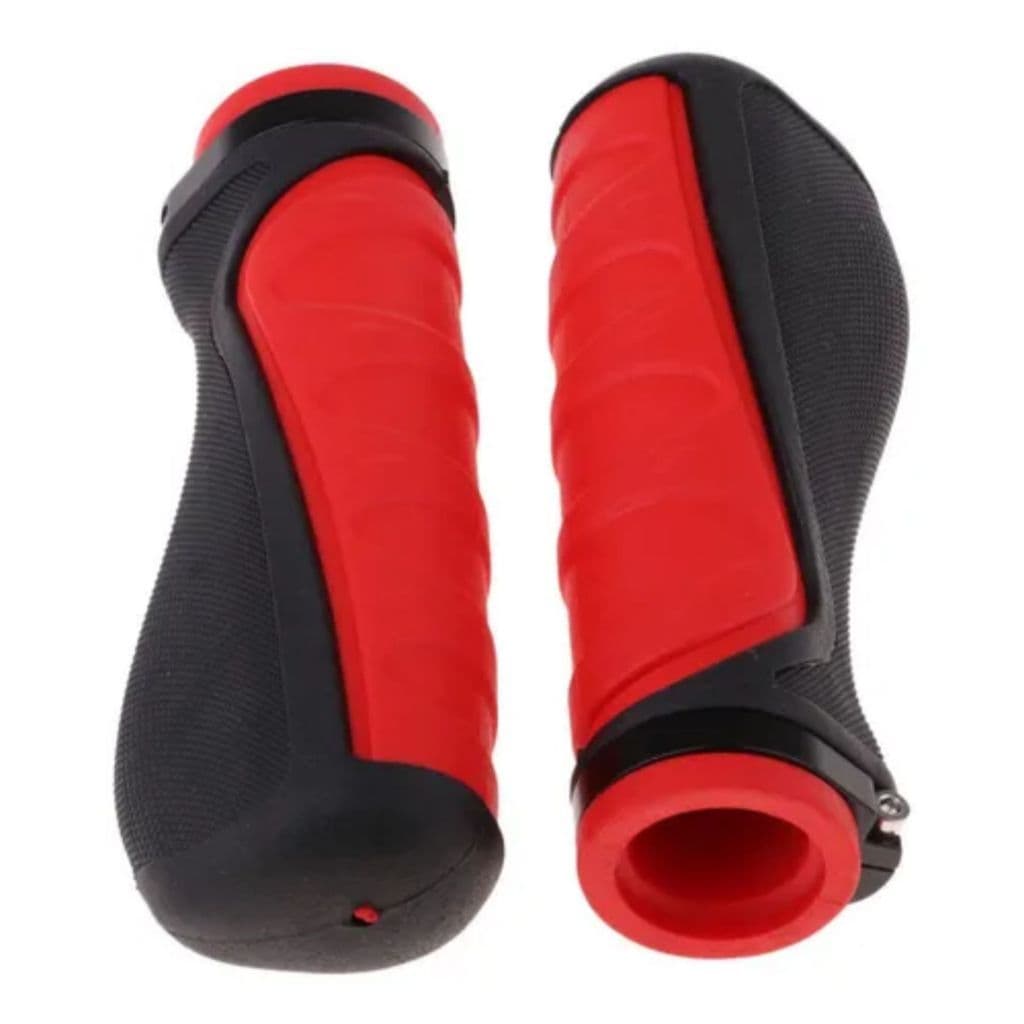 Luva de Descanso moto Gear Aluminium Emborrachada Preto/Vermelho – Premium Antiderrapante