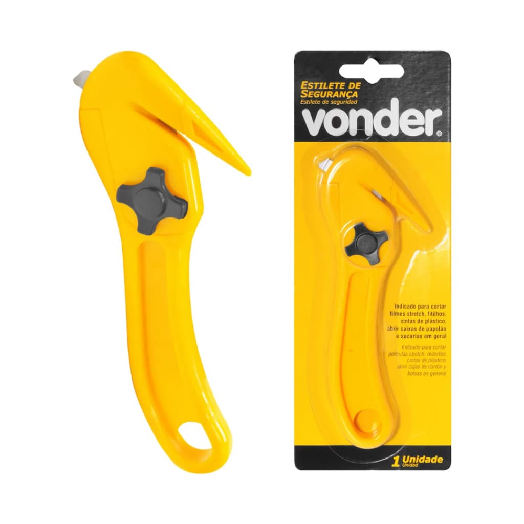Estilete de Segurança Vonder com Lâmina 9mm