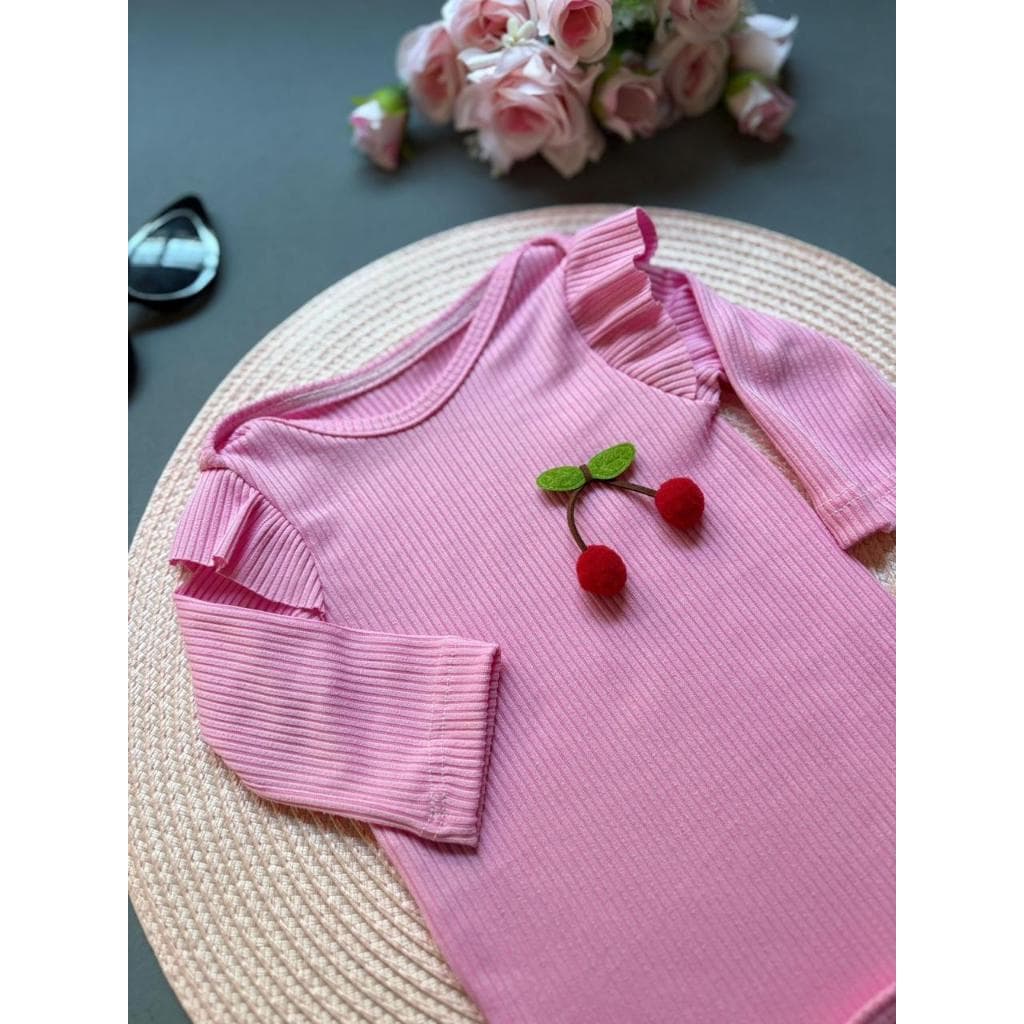 Conjunto Body Calça Mijão de Bebe Canelado Macio Premium Rn ao G Enxoval Saida Maternidade Menino  e Menina  Unissex