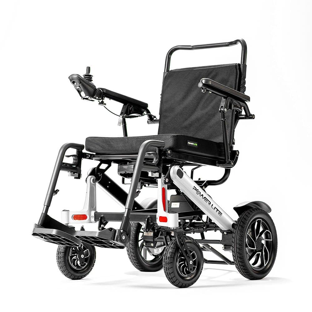 Cadeira de Rodas Motorizada Dobrável POP S Super Leve e Confortável Power Lite