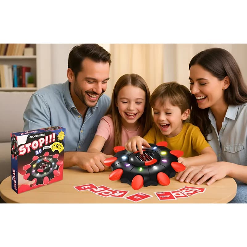 Jogo De Palavras Stop 3.0 Divertido Brinquedo Educativo Criativo Interativo Família E Amigos Guedes