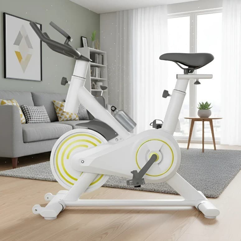 Bike Ergométrica Spinning Profissional Compacta Academia Fitness