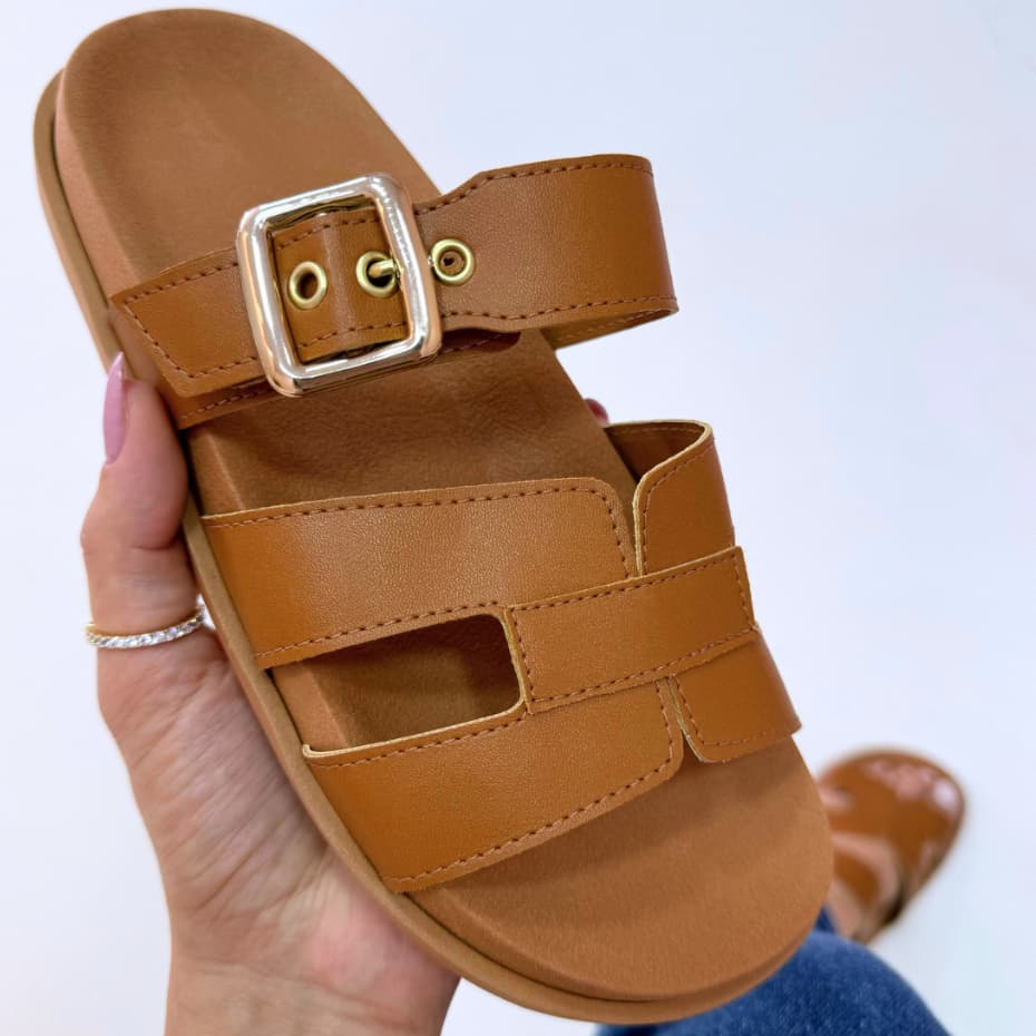 Sandália Feminina Birken Papete Verão Tendência Confortável Leve Delicado Casual Hope Shoes