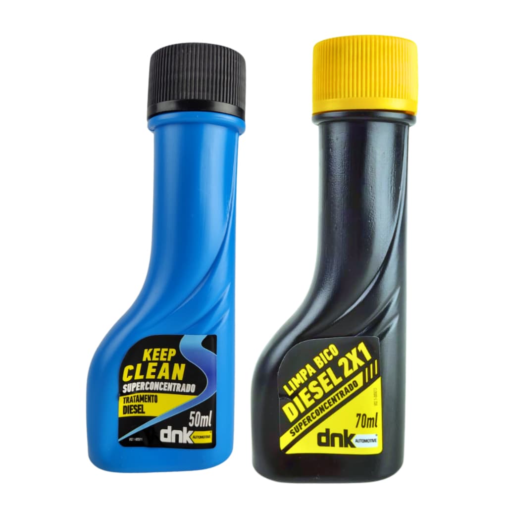 Kit Aditivos DNK Diesel  Limpeza de Bico e Tratamento para Desempenho e Economia