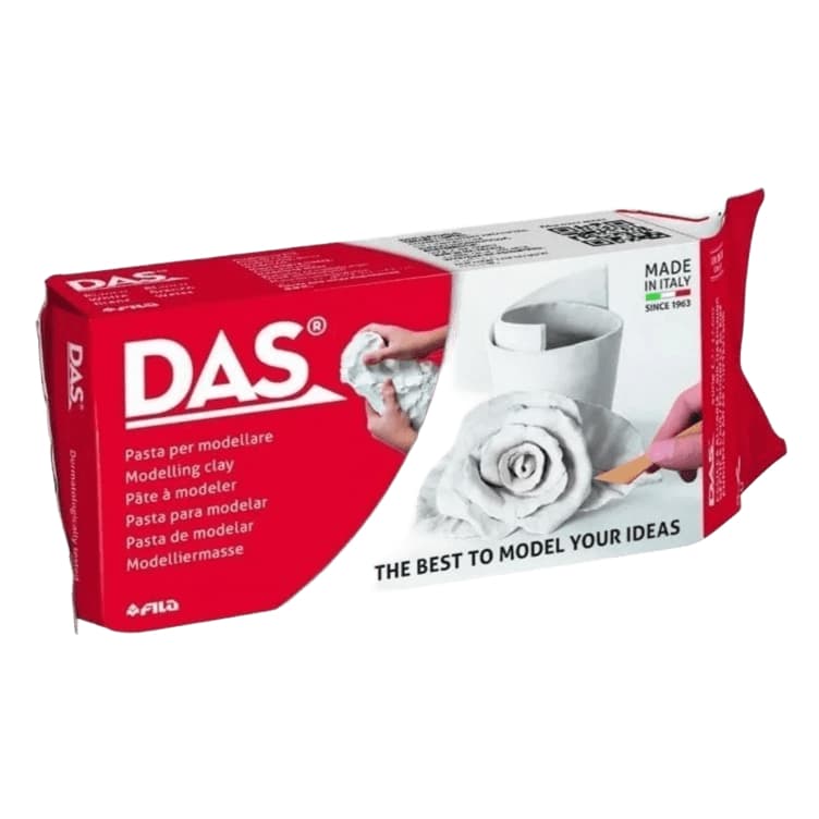 Massa de modelar  Cerâmica Fria DAS + Verniz Vitral Acrilex 37 ml