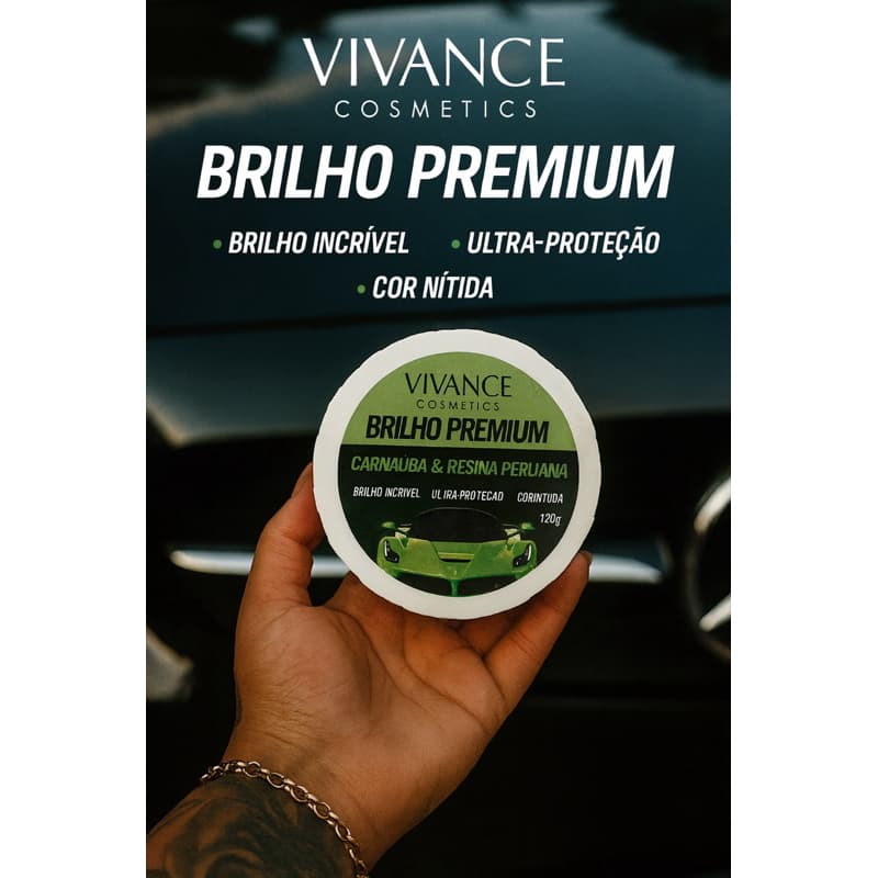 Cera vivance  Automotiva Remove Riscos brilho premium