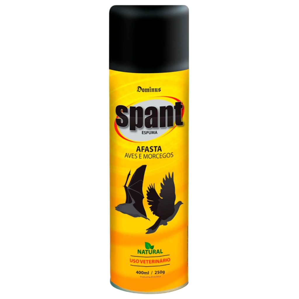 Spant Espuma 400 ml / 250g Repelente de Aves e Morcegos