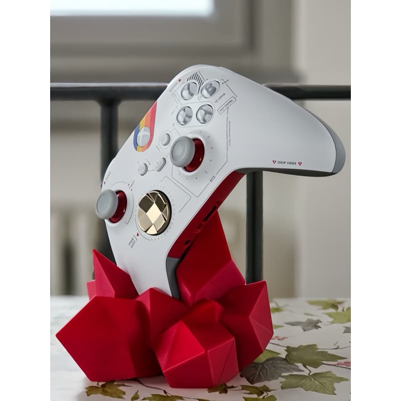 🎮Suporte para Controle 🎮– Design Cristal Geométrico